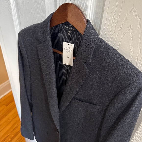 Men’s Navy Suit Jacket (36R) / Blazer | Banana Republic - Picture 8 of 16